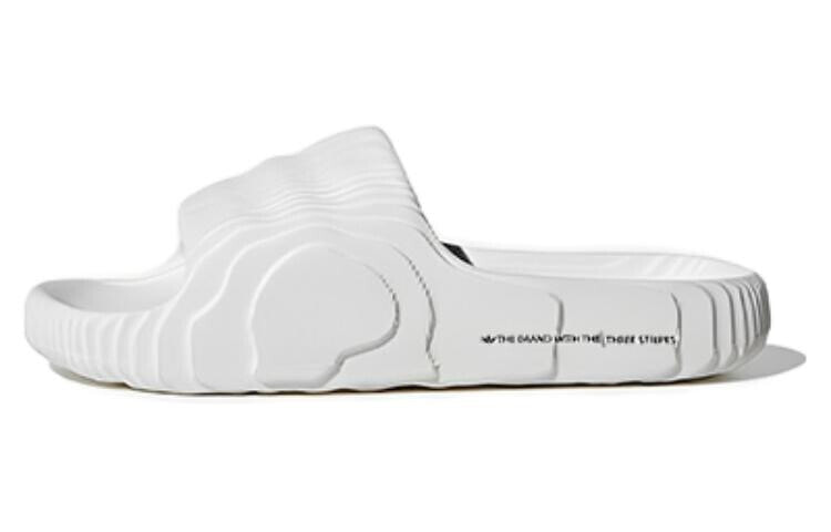 adidas originals Adilette 22 运动拖鞋 男女同款 白色 / Сланцы Adidas Originals Adilette HQ4672