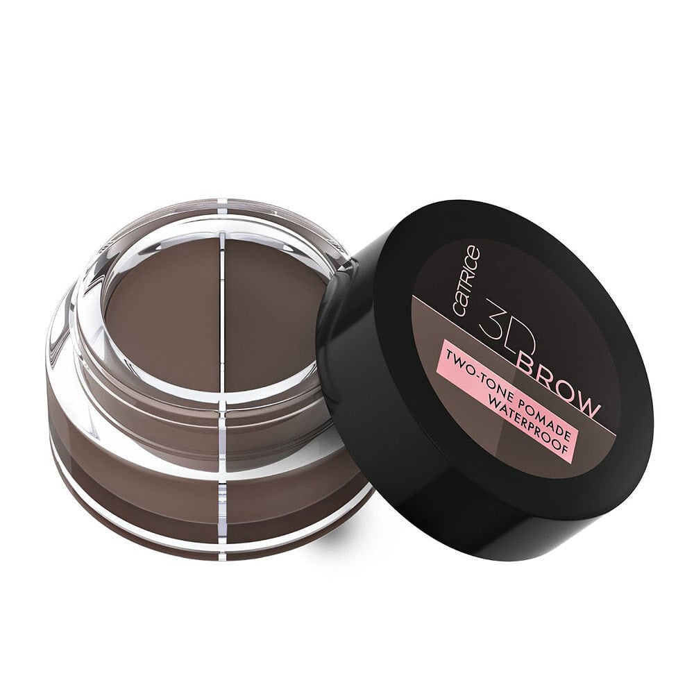 Тушь или гель для бровей CATRICE 3D BROW two-tone pomade WP #020-medium to dark