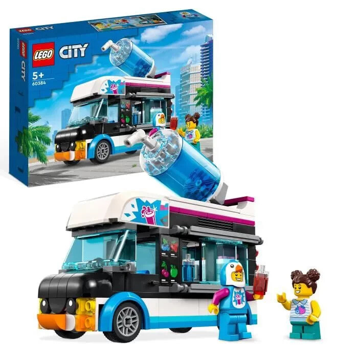 Конструктор Lego City 60384 Фургон-Пингвин