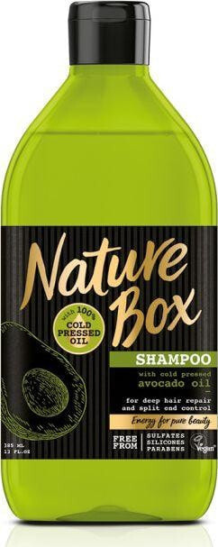 Шампунь для волос Nature Box Avocado Oil Szampon do włosów regenerujący 385ml