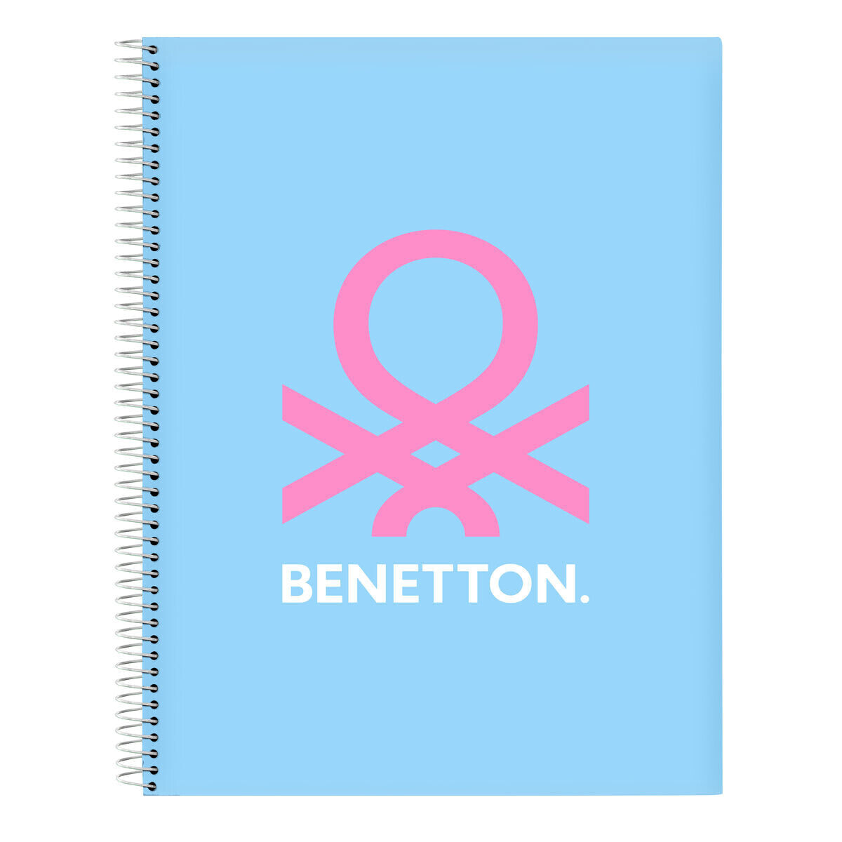 Notebook Benetton Spring Sky blue A4 120 Sheets