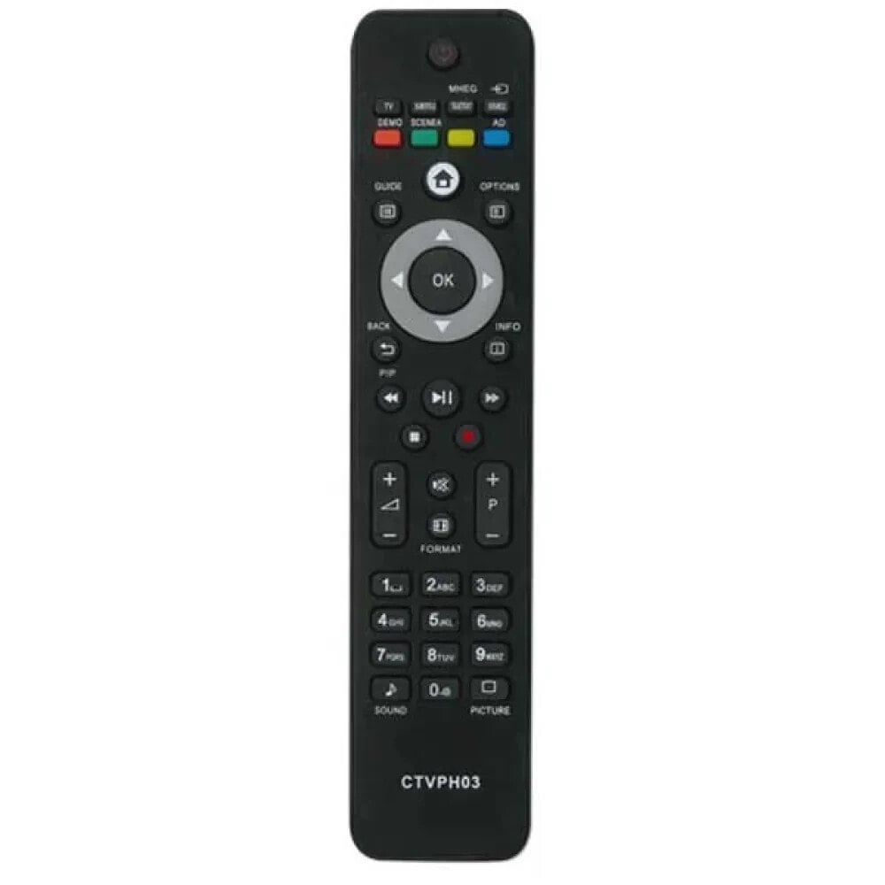 COMMON TV CTVPH03 Philips Remote Control