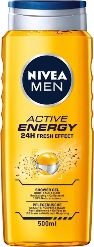 Nivea Nivea Men Shower Gel Active Energy 500ml