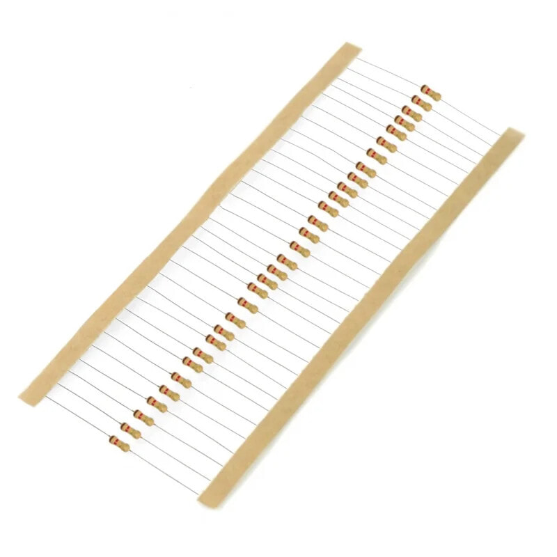 JustPi THT CF carbon resistor 1/4W 1,2Ω - 30pcs.