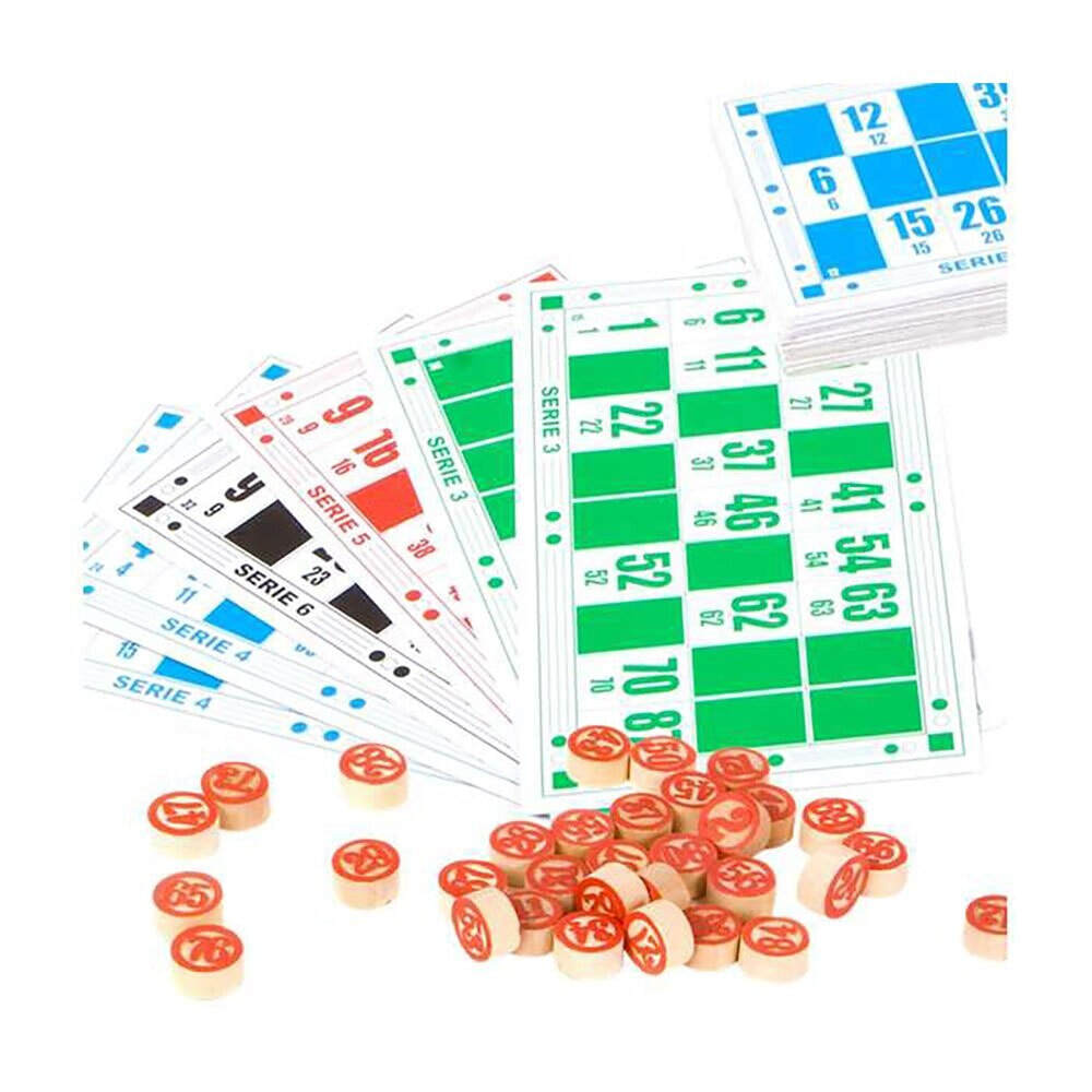 COLOR BABY Wood Bingo With 36 Cards Board game