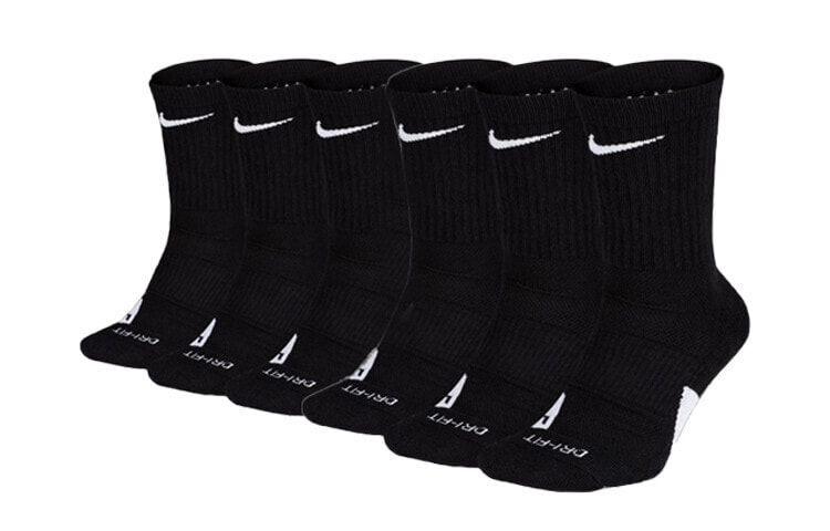 Nike 长筒高帮袜运动袜 情侣款 组合装 黑色 / Nike Underwear SX7627-010 SX7627-010