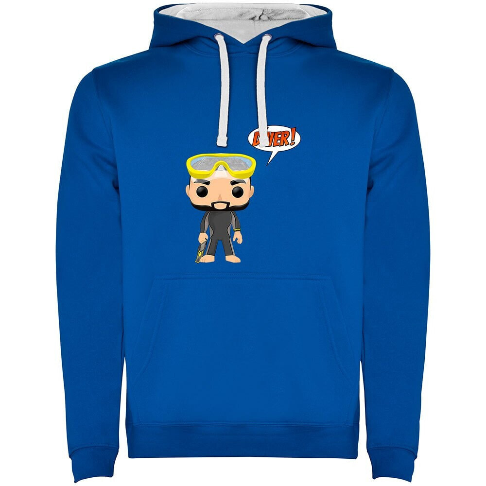 KRUSKIS Chibi Diver Two-Colour Hoodie