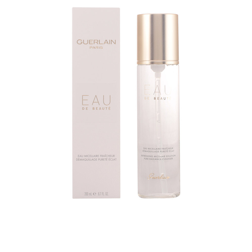 Guerlain Eau De Beaute Refreshing Micellar Solution  Мицеллярный лосьон для снятия макияжа и очищения кожи 200 мл