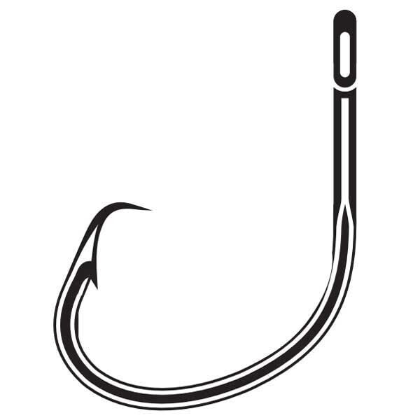 JATSUI 382BN Tuna Barbed Single Eyed Hook