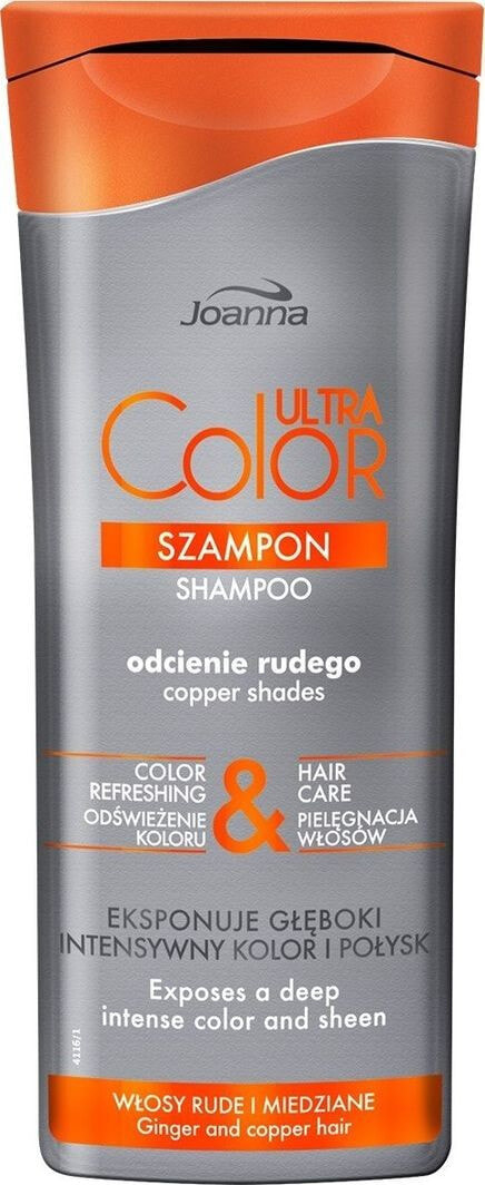 Шампунь для окрашенных волос Joanna Ultra Color Shampoo szampon do włosów rudych i miedzianych 200ml