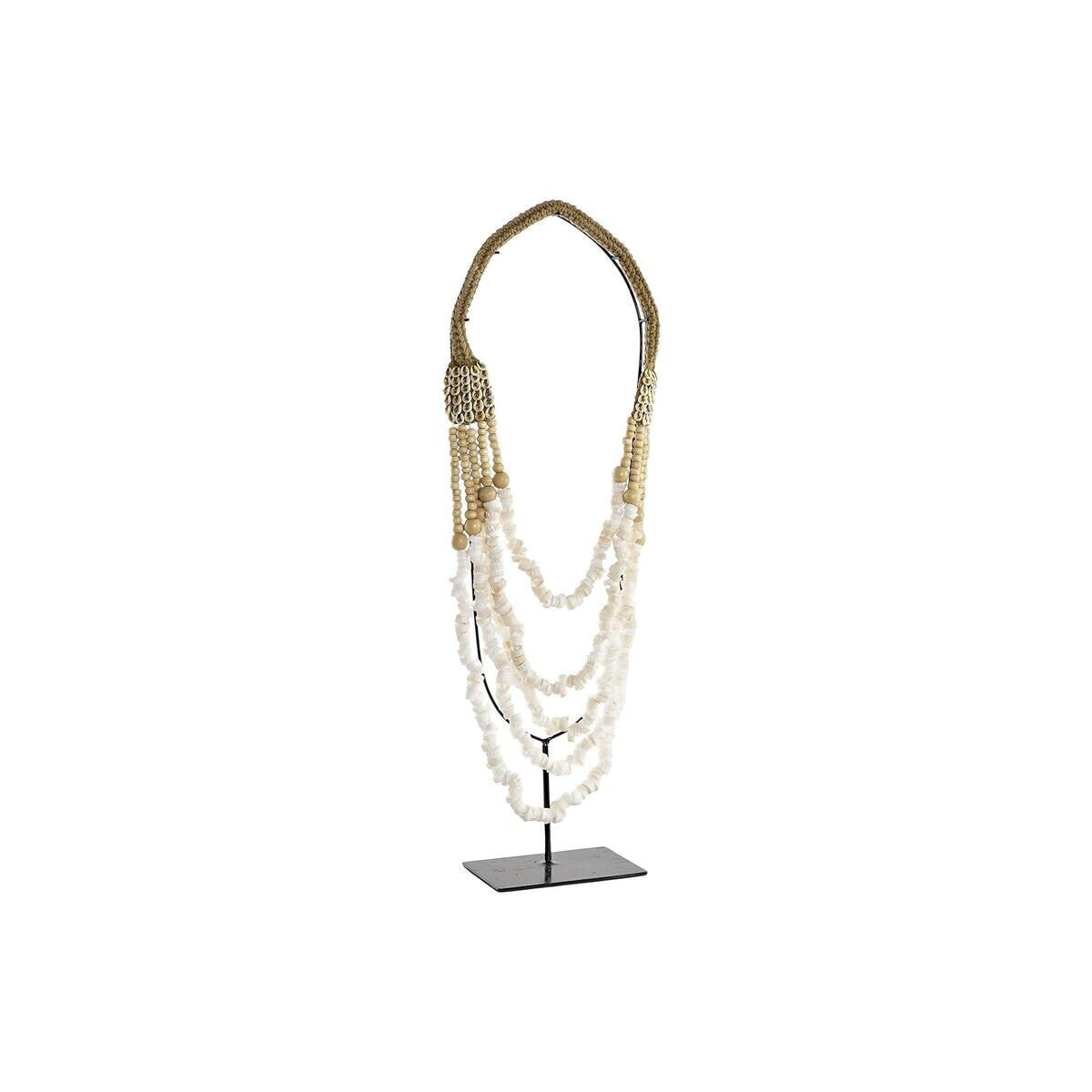 Decorative Figure DKD Home Decor Necklace Iron Shells (21 x 10 x 62 cm)
