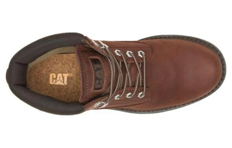 CAT Outdoor Boots Unisex Brown Red