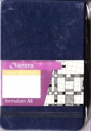 Школьный блокнот Antra Notes Reporterski A6 Kratka Formalizm Granat