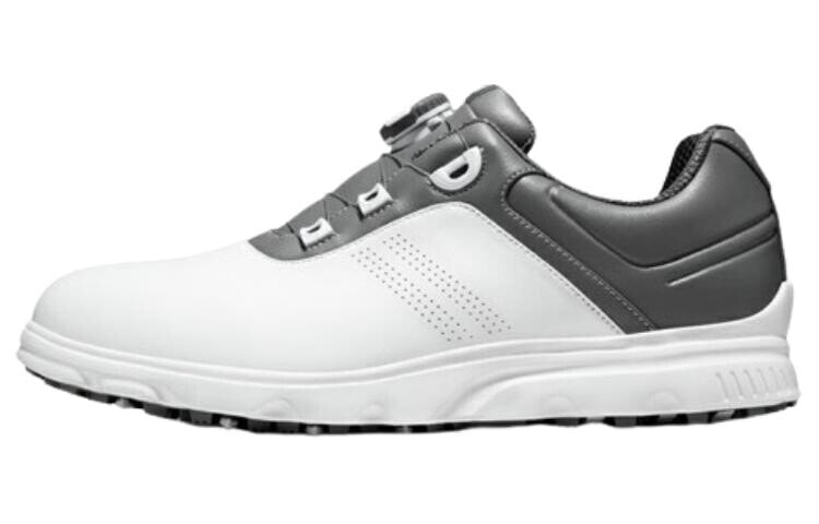 PGM Golf Shoes Men Low-Top White Gray