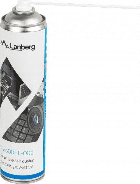 Lanberg Sprężone powietrze do usuwania kurzu 600 ml (CG-600FL-001)