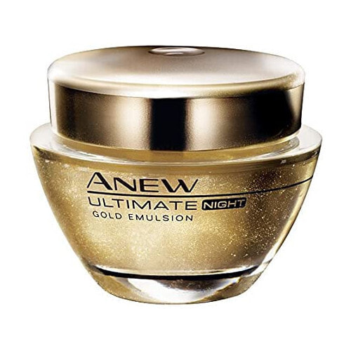 Golden night treatment with Protinol Anew Ultimate Night Gold Emulsion 50 ml