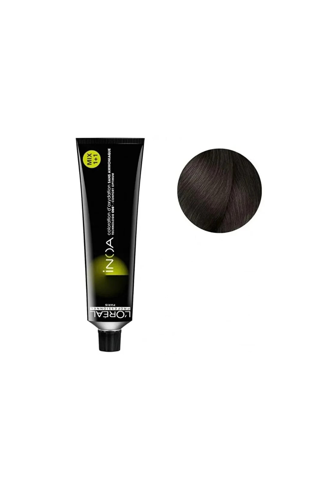 Inoa 5 Natural Light Brown Ammonia Free Permament Hair Color Cream 60ml