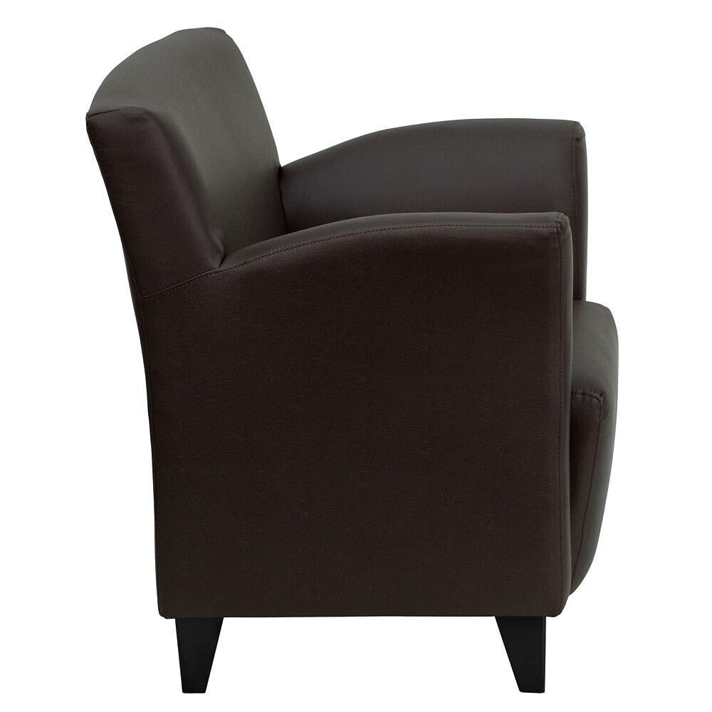 Flash Furniture hercules Roman Series Brown Leather Lounge Chair