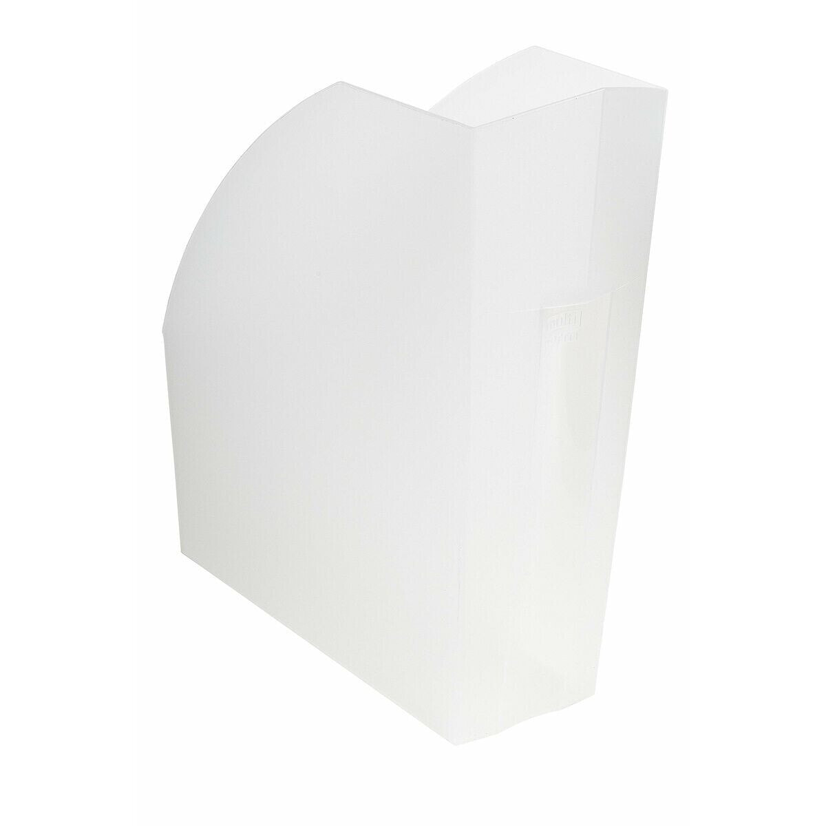 Magazine rack Exacompta White A4 polypropylene