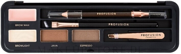 Augenbrauen-Palette - Profusion Cosmetics Brow Makeup Case