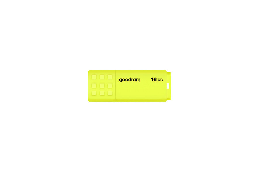 Goodram UME2 USB флеш накопитель 16 GB USB тип-A 2.0 Желтый UME2-0160Y0R11