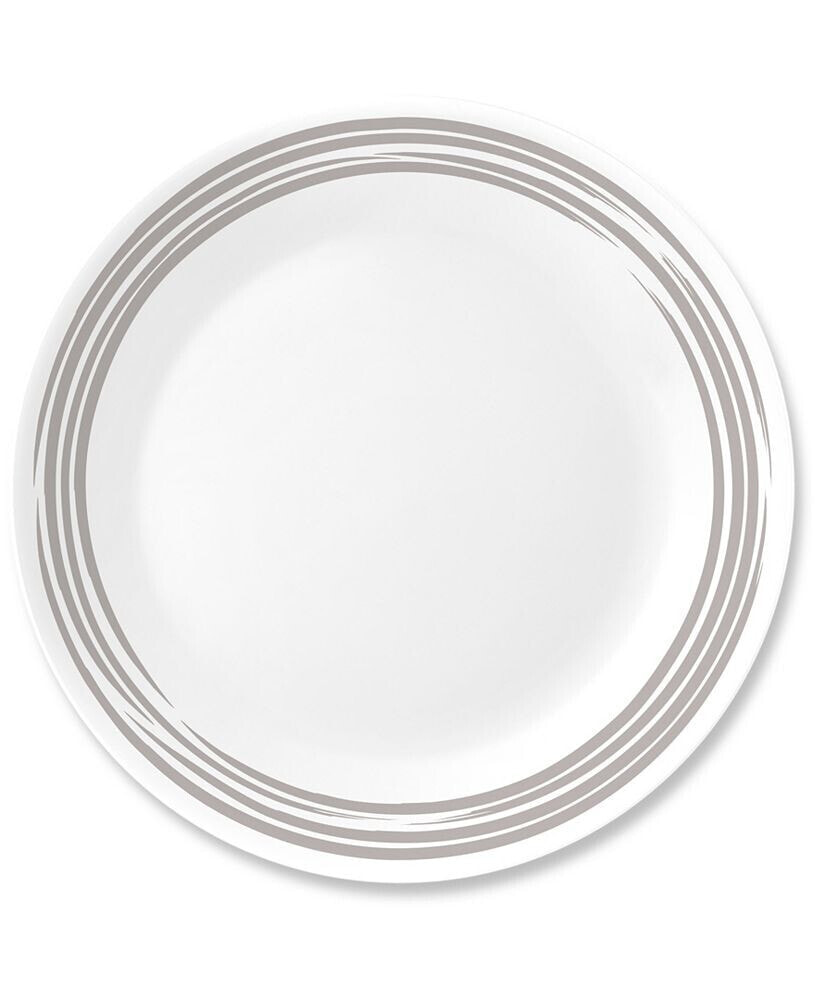 Corelle brushed Silver-Tone Dinner Plate