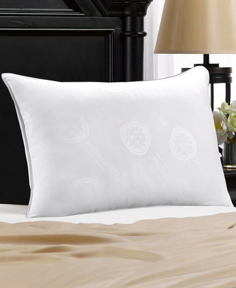 Ella Jayne white Down Firm Pillow, with MicronOne Technology, Dust Mite, Bedbug, and Allergen-Free Shell, Standard