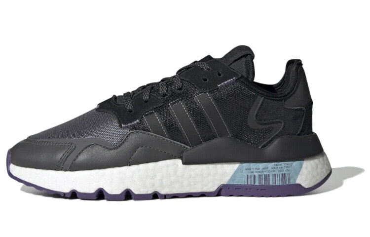 adidas originals Nite Jogger 女款 黑紫 / Кроссовки Adidas originals Nite Jogger FV4135