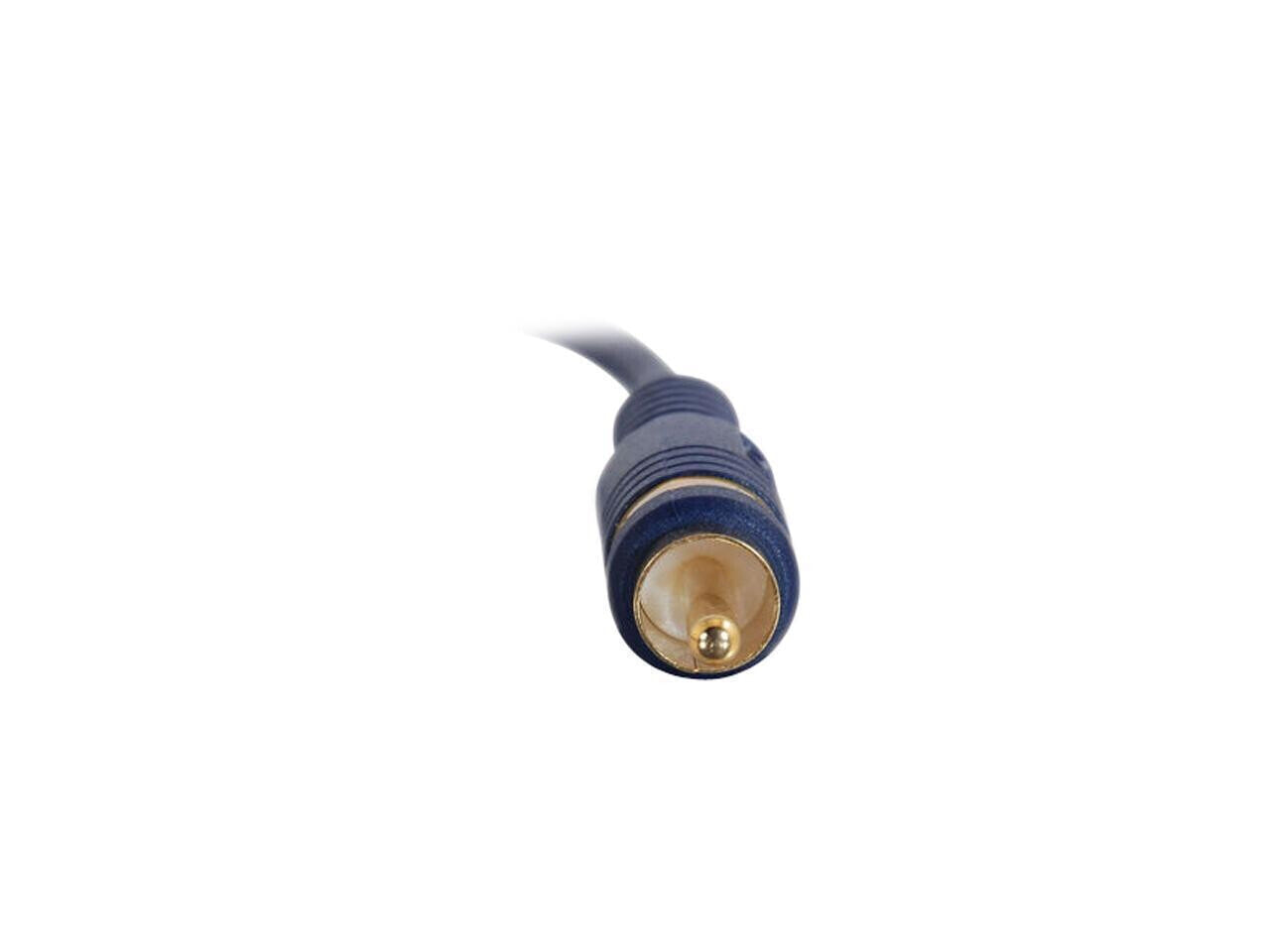 C2G 27232 Velocity Composite Video Cable, Blue (12 Feet, 3.65 Meters)