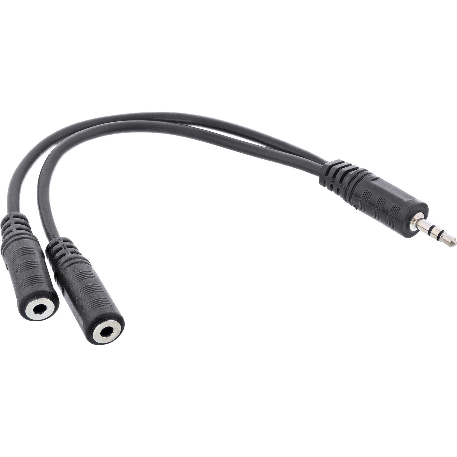 InLine 99300B аудио кабель 2 m 3,5 мм 2 x 3,5 мм Черный