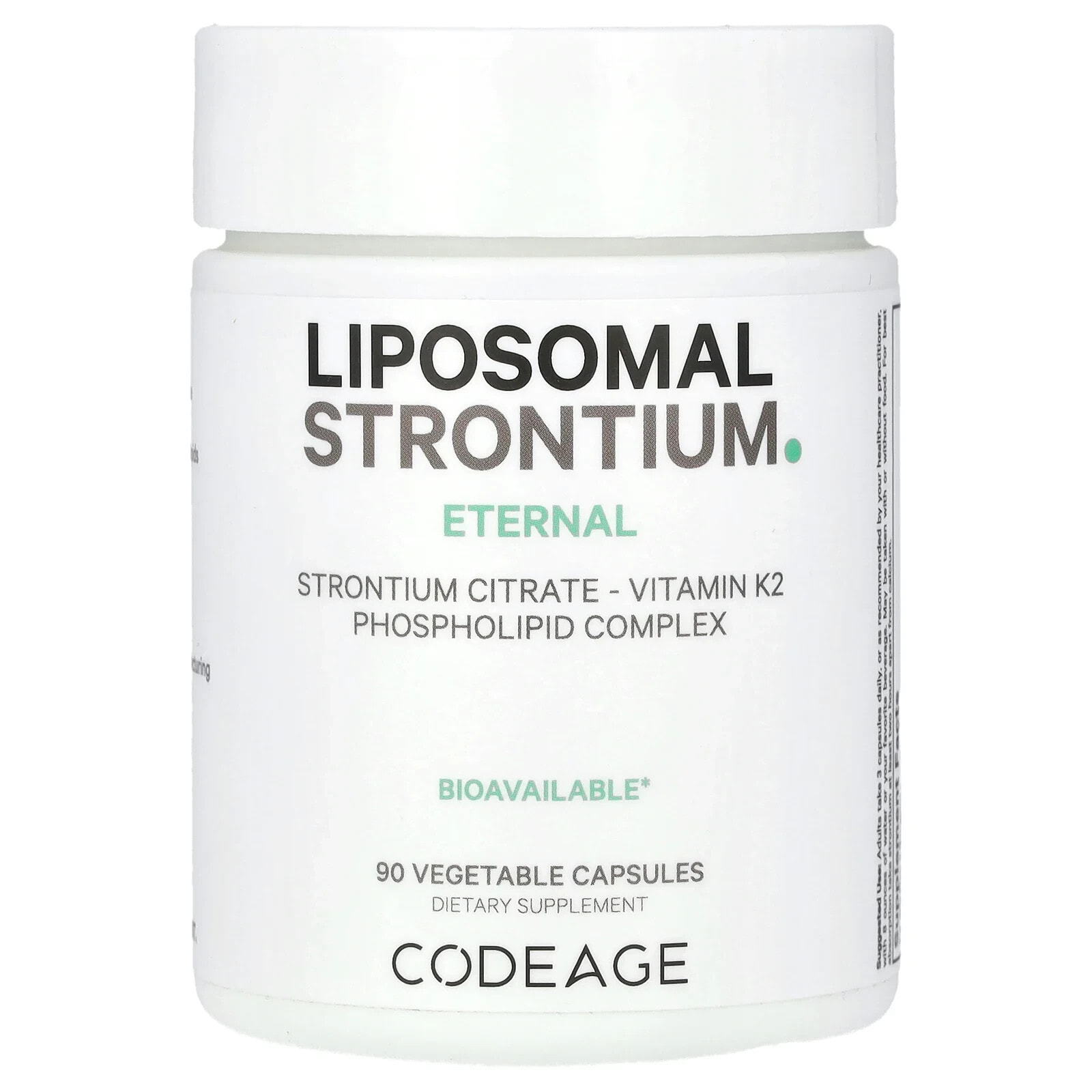 Liposomal Strontium, 90 Vegetable Capsules