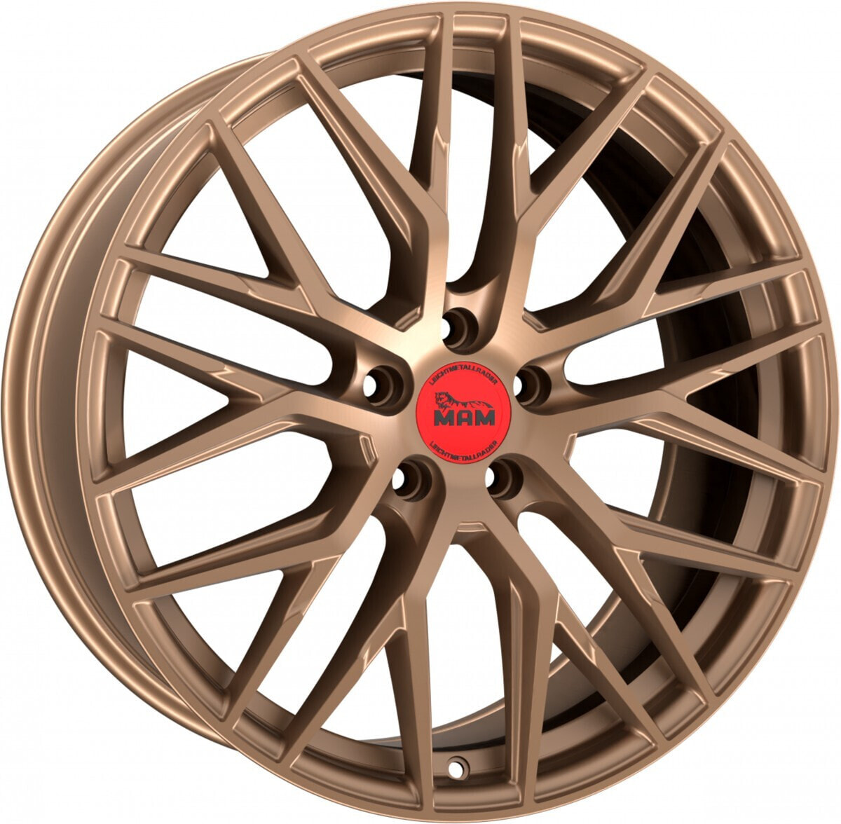 Колесный диск литой MAM RS4 bronze 8.5x19 ET45 - LK5/112 ML72.6