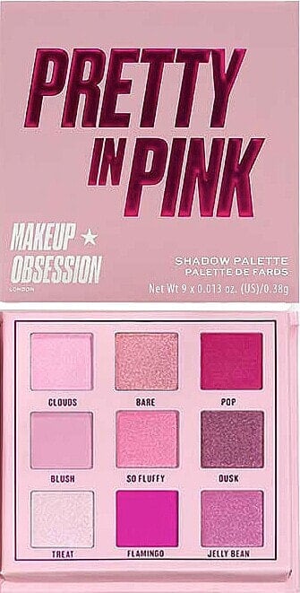 Lidschatten-Palette - Makeup Obsession Pretty In Pink Shadow Palette