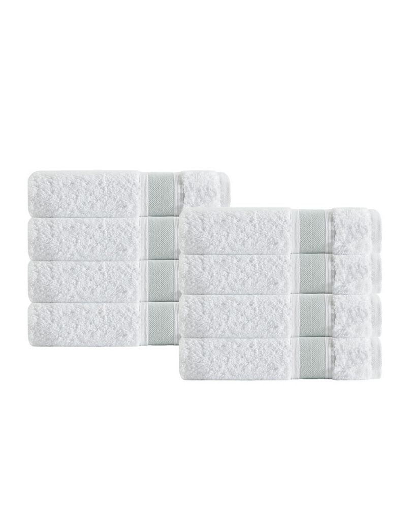 Enchante Home unique 8-Pc. Turkish Cotton Wash Towel Set