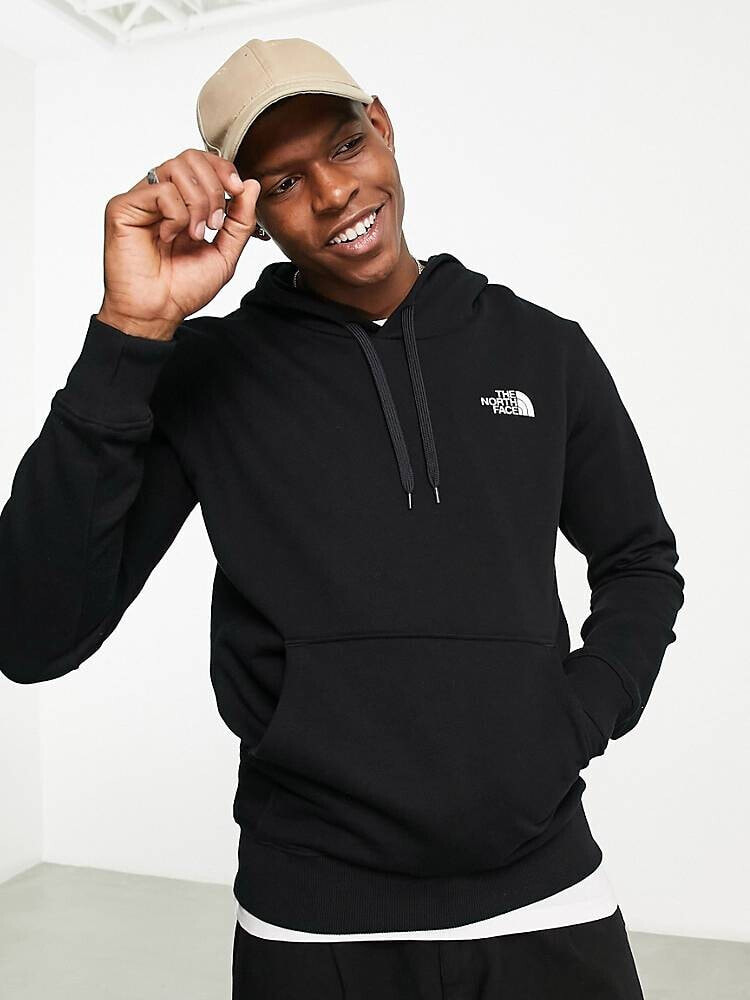 The North Face – Simple Dome – Fleece-Kapuzenpullover in Schwarz