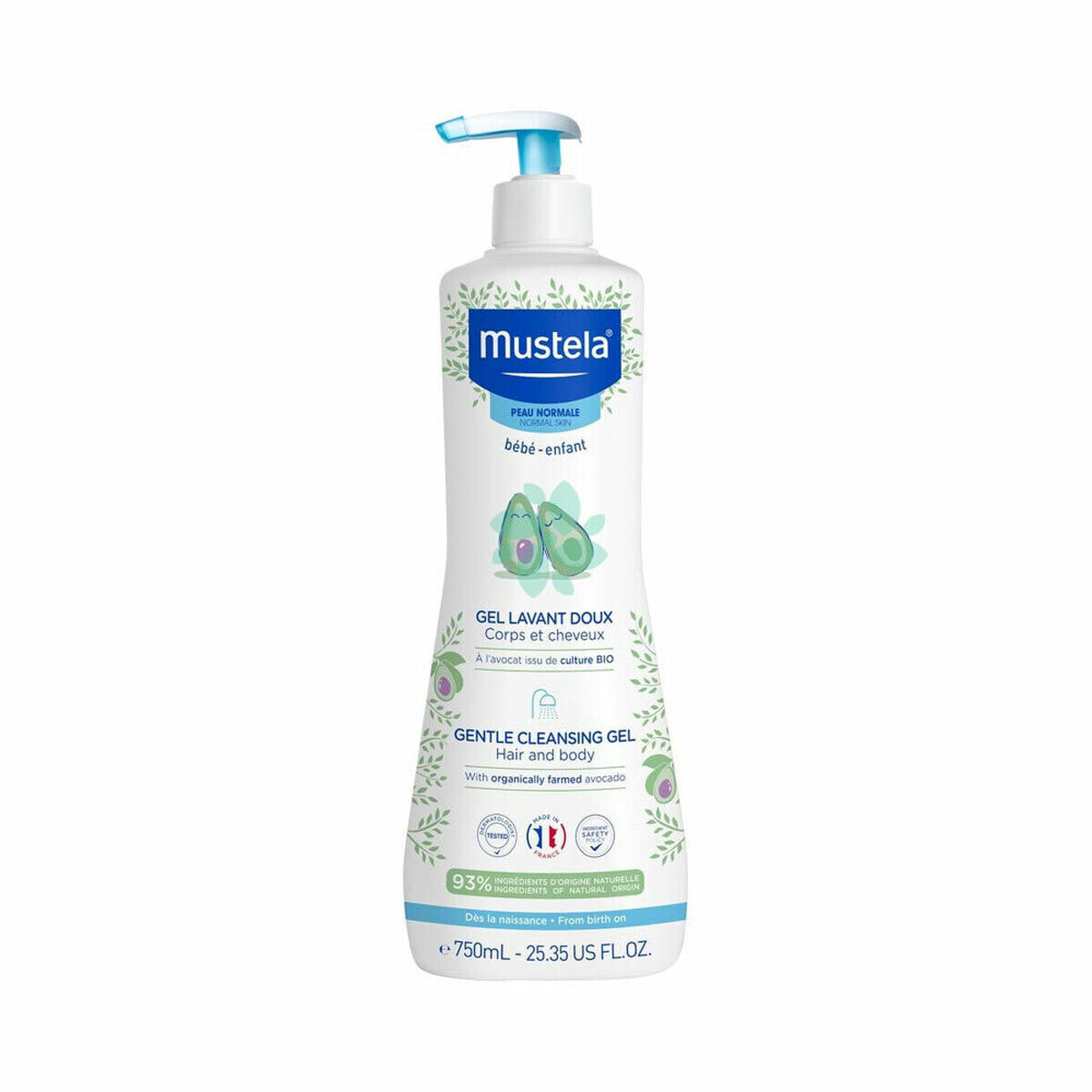 Body Lotion Mustela 3246125 750 ml