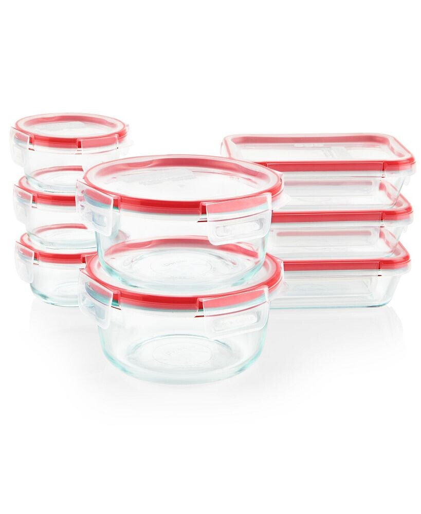 Pyrex freshlock 16-Pc. Food Storage Container Set