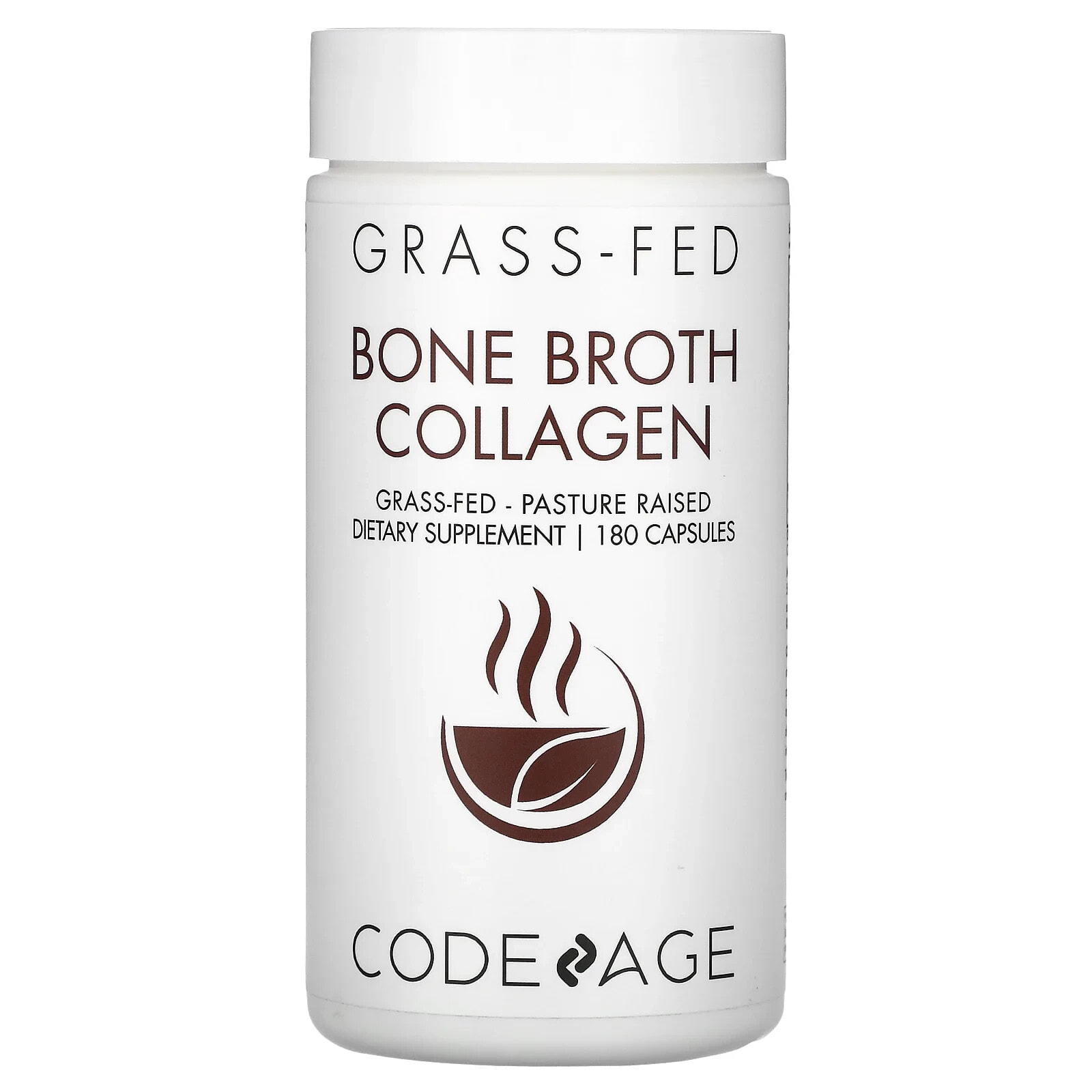 Bone Broth Collagen, 180 Capsules