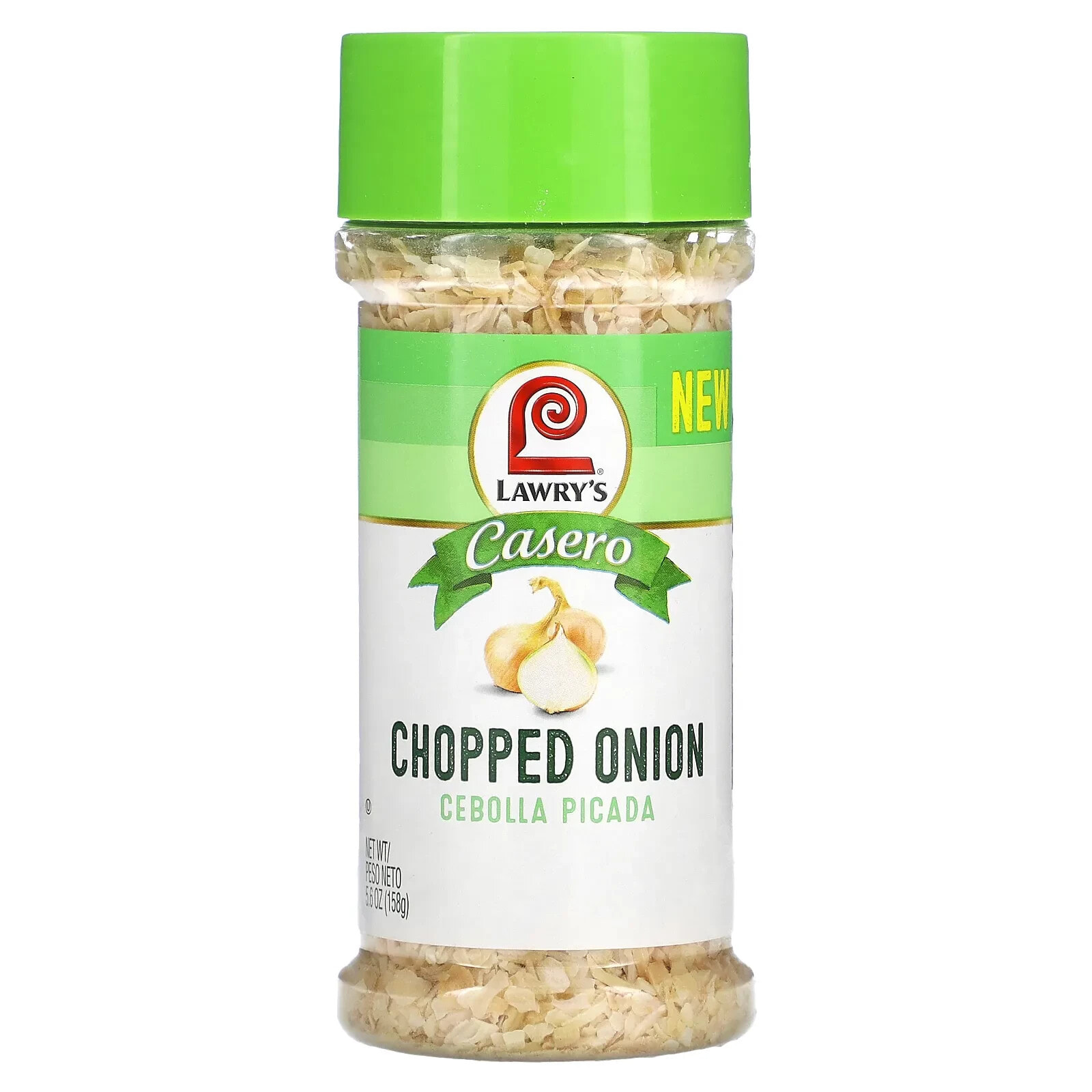 Casero, Chopped Onion, 5.6 oz (158 g)