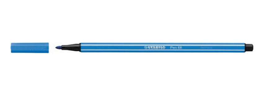STABILO Pen 68 фломастер Синий 1 шт 68-41