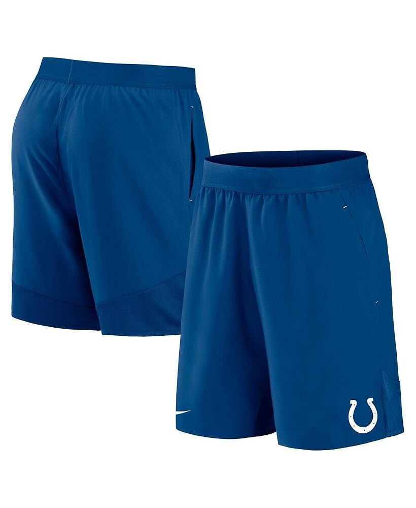 Nike men's Royal Indianapolis Colts Stretch Woven Shorts