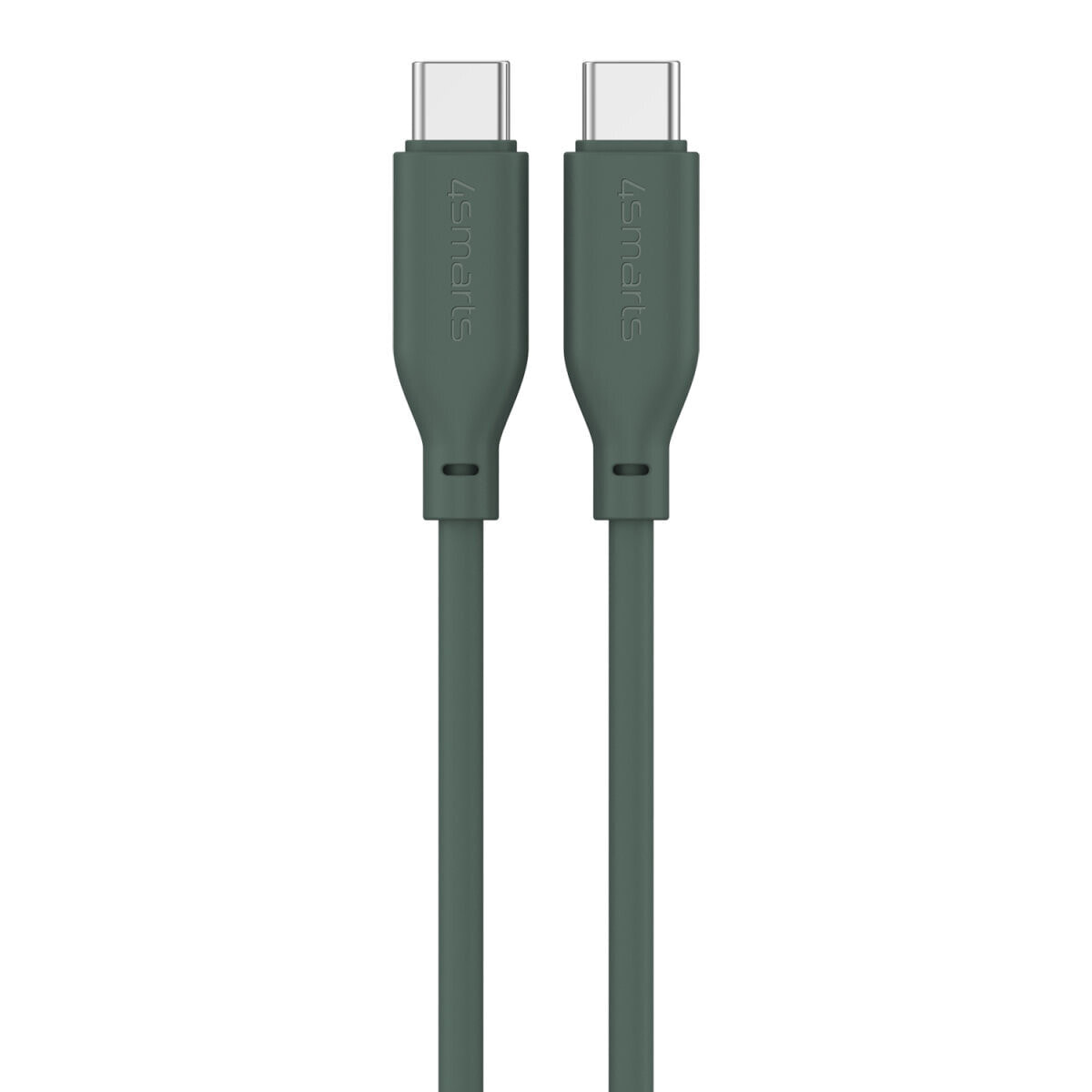 4smarts 468739 - 1.5 m - USB C - USB C - USB 2.0 - 480 Mbit/s - Green