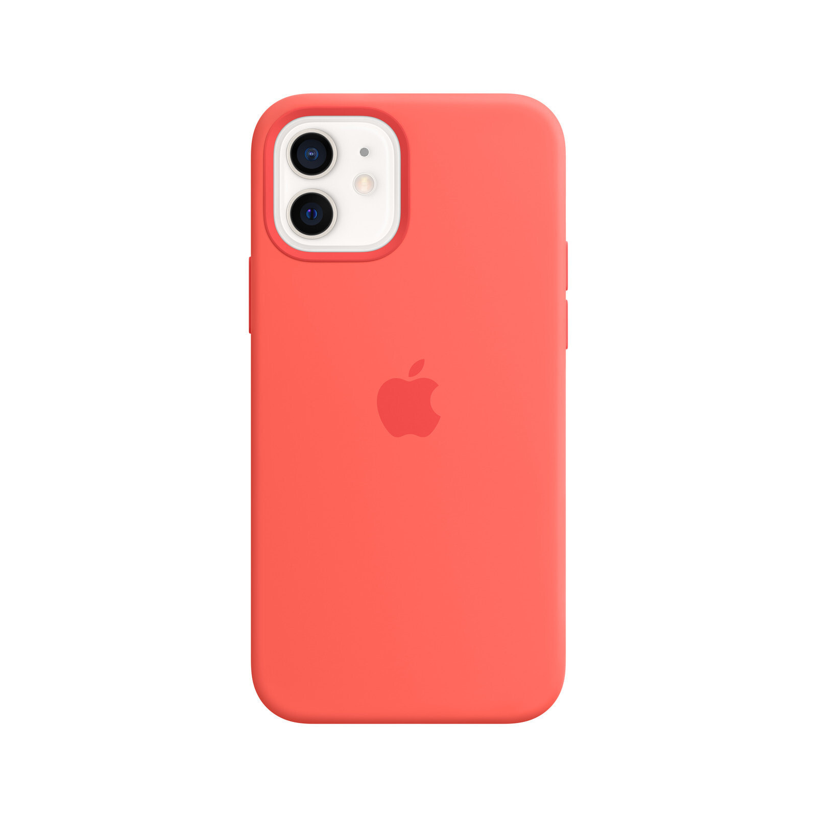 Чехол силиконовый Apple MagSafe MHL03ZM/A для iPhone 12/12 Pro розовый цитрус