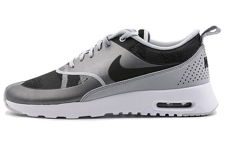 Nike Air Max Thea Casual Shoes Women's Low-Top Black/Silver