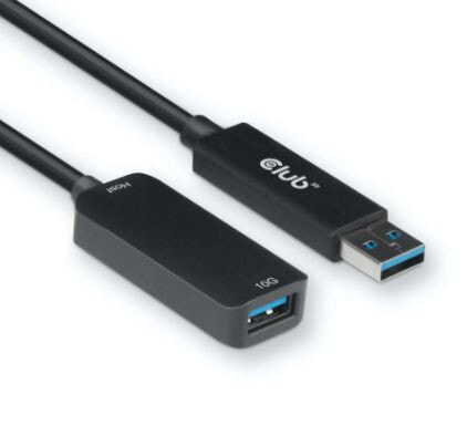 CLUB3D CAC-1411 USB кабель 5 m 3.2 Gen 2 (3.1 Gen 2) USB A Черный