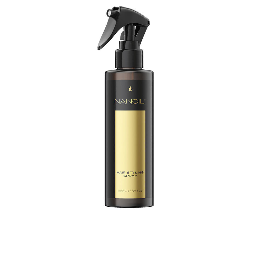 Лак или спрей для укладки волос Nanolash HAIR STYLING spray 200 ml