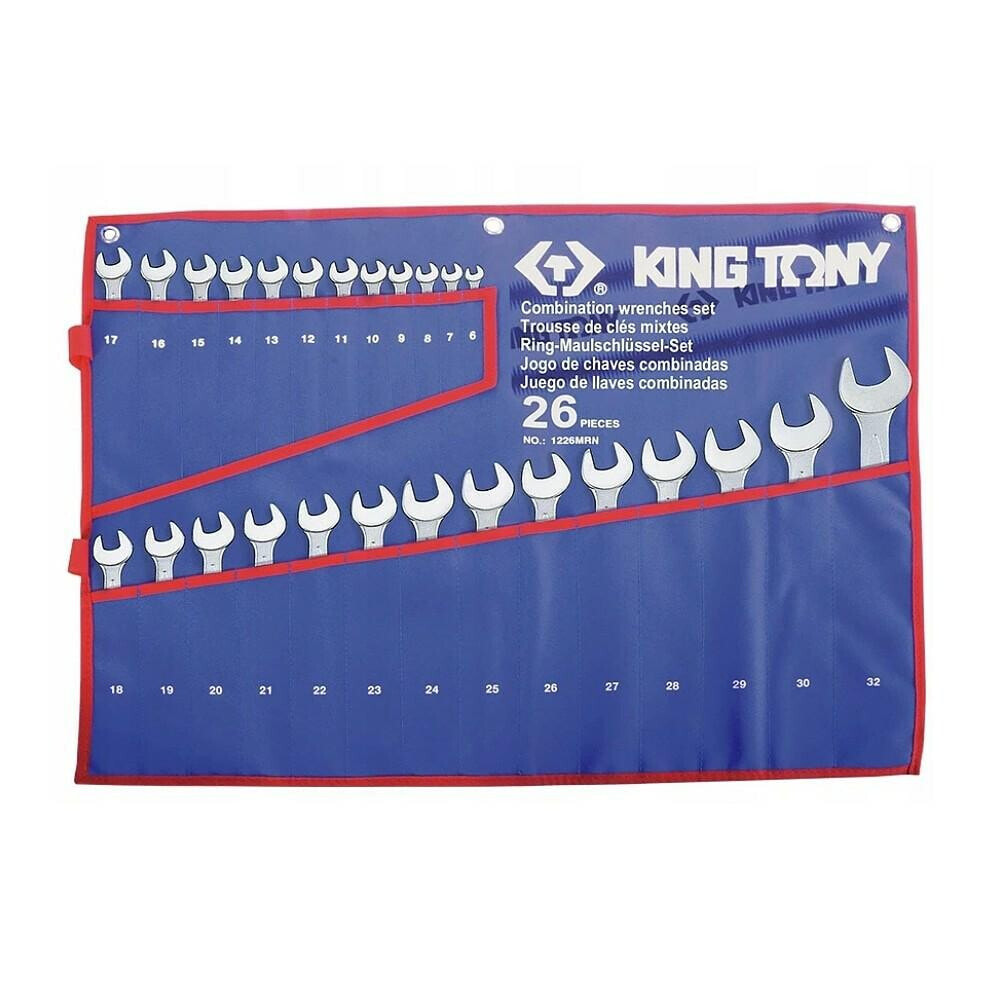Король Тони набор клавиш с плоскими переходом 6-32 мм 26 шт. КЕЙС