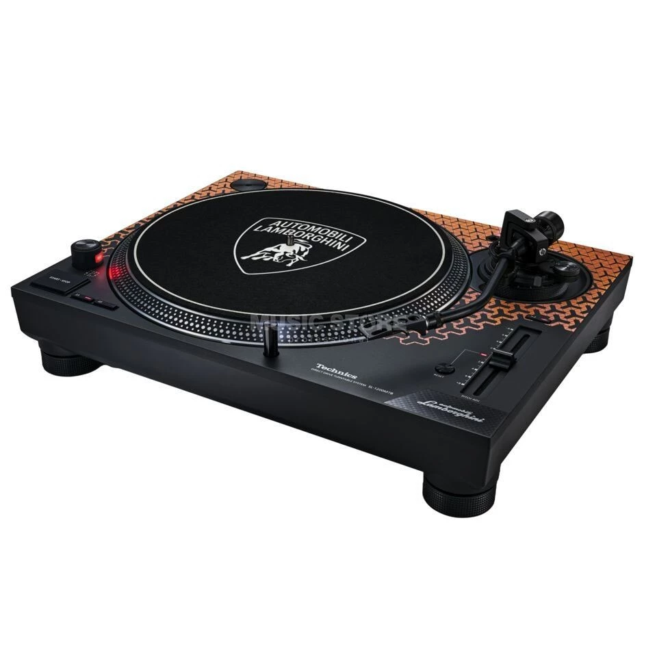 Technics SL-1200M7B Orange Lamborghini Edition
