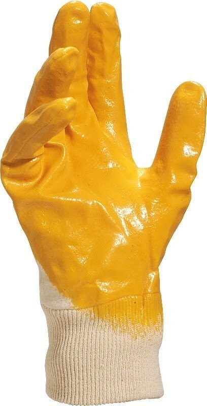 DELTA PLUS Gloves NIO15 nickel 10 white-yellow NI01510