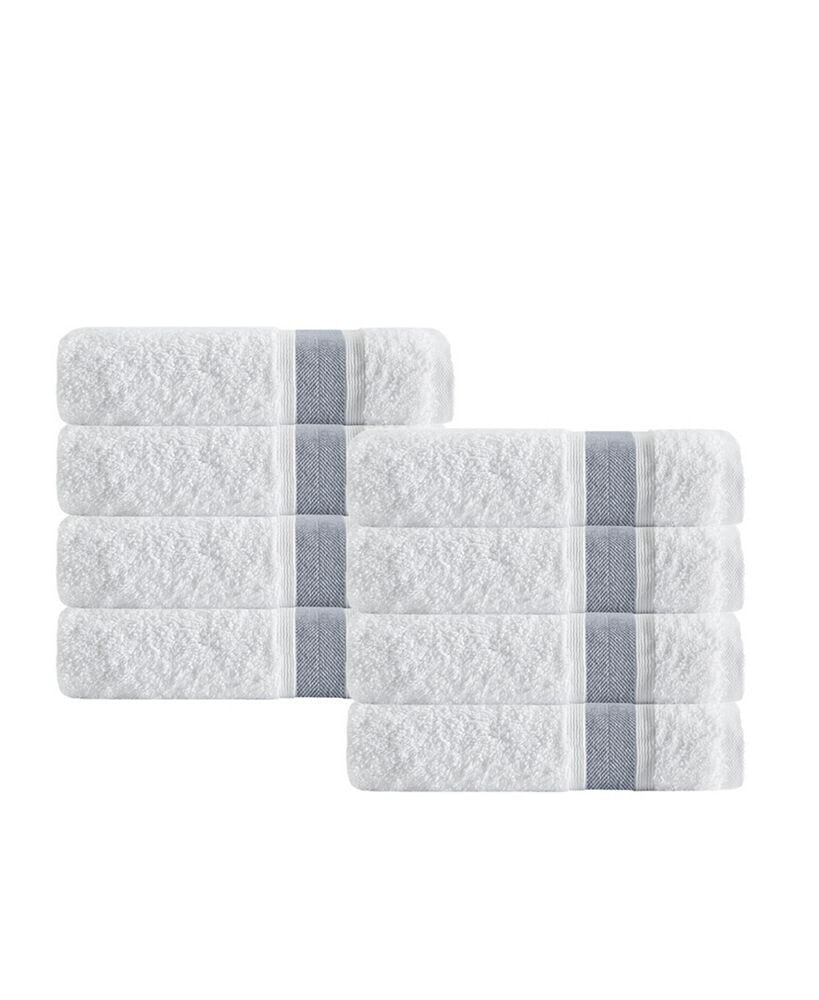 Enchante Home unique 8-Pc. Turkish Cotton Hand Towel Set